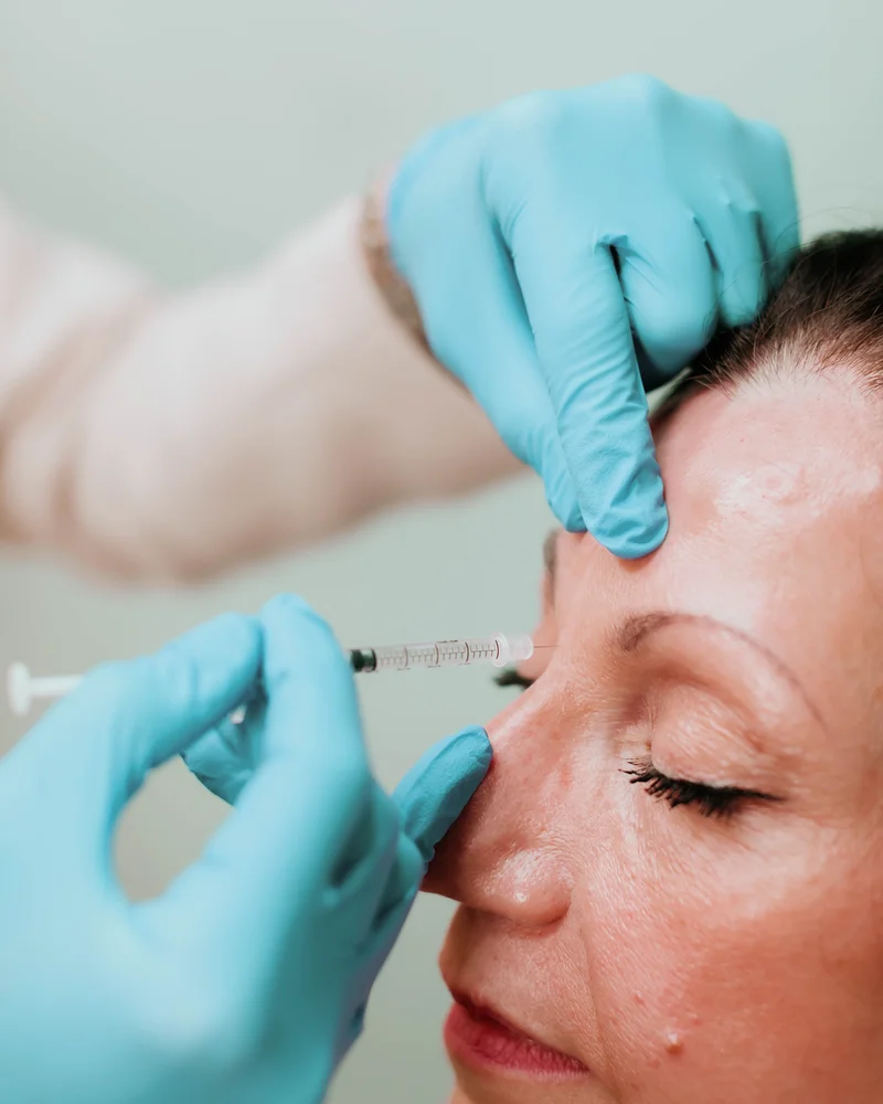 Injector consulting with a patient at Northshore Skincare