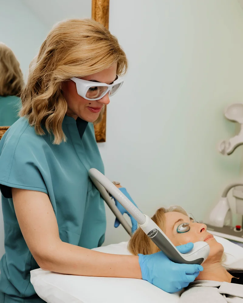 Laser treatment at Northshore Skincare